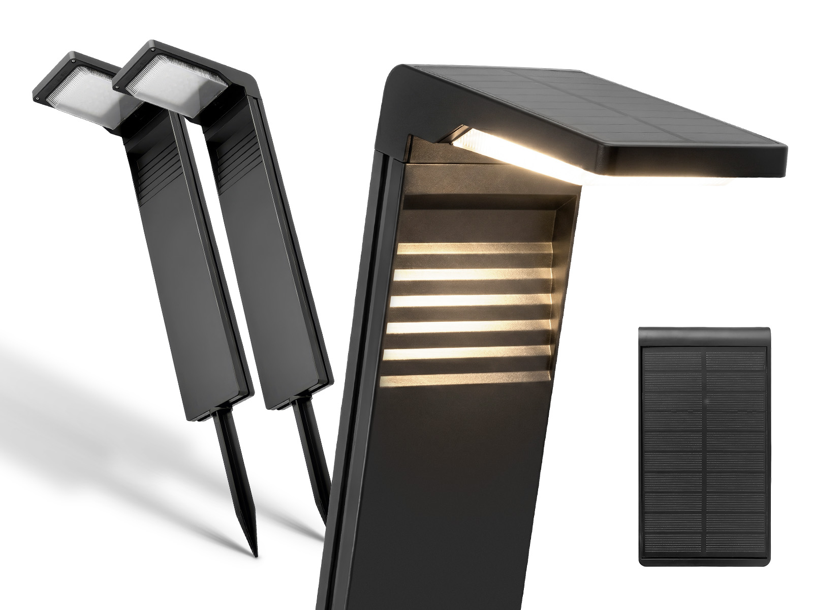 Słupek ogrodowy solarny LED SSO-2